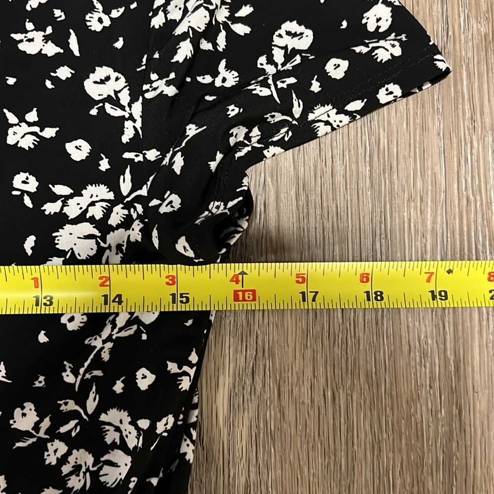 Eliza J Faux Wrap Floral Midi Dress - Picture 8 of 12